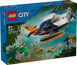 Lego конструктор City Водный самолет для исследования джунглей 60425erc