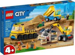 Lego конструктор City Строительный грузовик и шаровидный кран-таран 60391erc