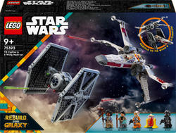 Lego конструктор Star Wars Сборный пакет Истребитель TIE и Корабль X-wing 75393erc
