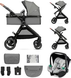 Kinderkraft универсальная коляска 3 в 1 Esme Moonlight Grey KSESME00GRY3000