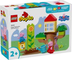 Lego конструктор Duplo Peppa Pig Сад і будиночок на дереві Пеппи 10431erc
