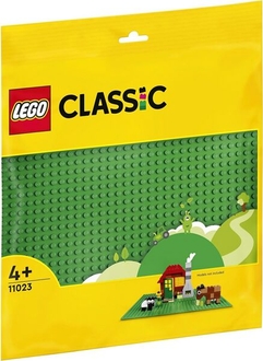 Lego конструктор Classic Базовая пластина зеленого цвета 11023erc