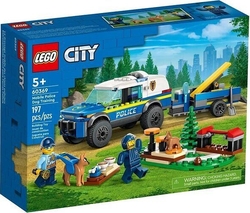 Lego конструктор City Мобильная площадка для дрессировки полицейских собак 60369erc