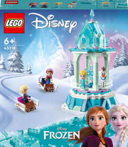 Lego конструктор Disney Очаровательная карусель Анны и Эльзы 43218erc