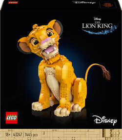 Lego конструктор Disney Classic Юний король Лев Сімба 43247erc