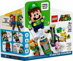 Lego конструктор Super Mario Приключения вместе с Луиджи. Стартовый набор 71387erc
