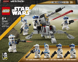 Lego конструктор Star Wars Бойовий загін бійців-клонів 501-го легіону 75345erc