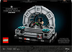 Lego конструктор Star Wars Діорама: Тронна зала імператора 75352erc