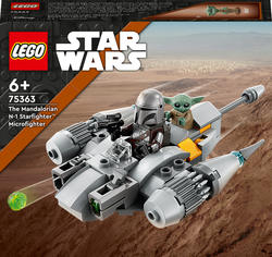 Lego конструктор Star Wars Мандалорський зоряний винищувач N-1. Мікровинищувач 75363erc