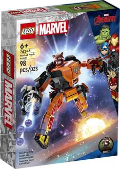 Lego конструктор Super Heroes Marvel "Робоброня Енота Ракеты" 76243erc