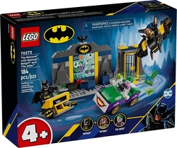 Lego конструктор Super Heroes DC Печера Бетмена з Бетменом, Бетгерл та Джокером 76272erc