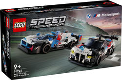 Lego конструктор Speed Champions Автомобілі для перегонів BMW M4 GT3 і BMW M Hybrid V8 76922erc