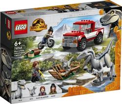 Lego конструктор Jurassic World "Блу и поимка бета-велоцираптора" 76946erc