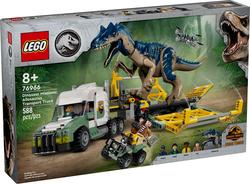 Lego конструктор Jurassic World "Миссии динозавров: Грузовик для перевозки аллозавра" 76966erc