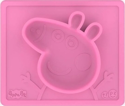 #EZPZ тарелка-коврик-25% Розовый #PEPPA PIG MAT