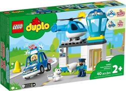 Lego конструктор Duplo Town Полицейский участок и вертолет 10959erc