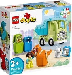 Lego конструктор Duplo Town Сміттєпереробна вантажівка 10987erc
