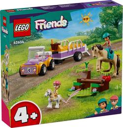 Lego конструктор Friends Причіп для коня та поні 42634erc