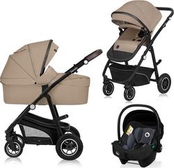 Lionelo универсальная коляска 3 в 1 Bianka Beige Sand LO-BIANKA 3IN1 BEIGE SAND