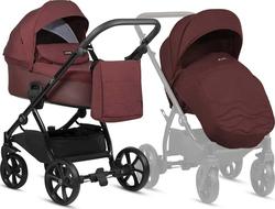 Tutis универсальная коляска Leo Plus Burgundy 1222220