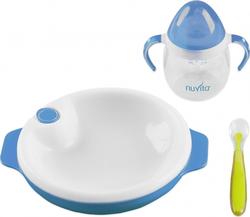 Nuvita набор для кормления синий NV1491Blue