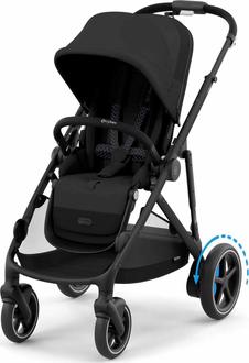 Cybex прогулочная коляска eGazelle S BLK Moon Black 2024 524000517bbg