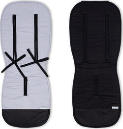 ДоРечі двусторонний матрасик в коляску Серый/Черный 1930_18Dor