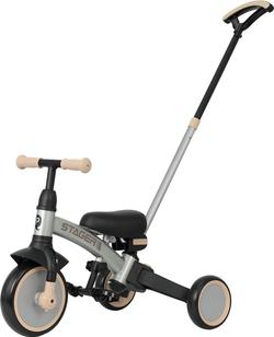 Qplay велосипед-беговел с ручкой 3в1 Stager Silver T80STAGERSilver
