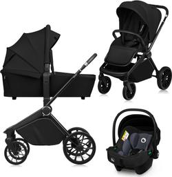 Lionelo универсальная коляска 3 в 1 Mika Plus 3IN1 BLACK ONYX LO-MIKA PLUS 3IN1 BLACK ONYX