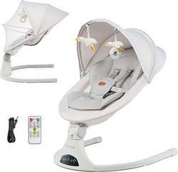 Kinderkraft крісло-гойдалка Tulsy Beige (KBTULS00BEG0000) KBTULS00BEG0000