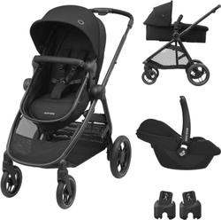 Maxi-Cosi универсальная коляска 3в1 Zelia³ Duo + автокресло CabrioFix i-SizeMaxi-Cosi універсальна коляска 3в1 Zelia³ Duo + автокрісло CabrioFix i-Size Essential Black 1930672110