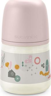 Suavinex бутылочка 150 мл A walk in the park розовая 308315bbg