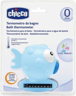Chicco іграшка-термометр для води Рибка голубой 06564.20