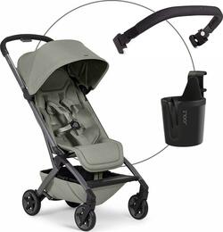 Joolz прогулянкова коляска Aer2 з бампером та підсклянником Sage green 320443