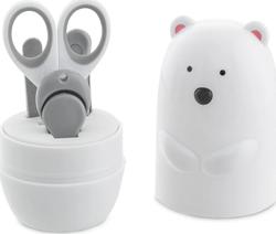 Chicco набор маникюрный детский 4в1 медвежонок 10731.10