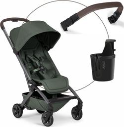 Joolz прогулочная коляска Aer2 с бампером и подстаканником Forest green 320441