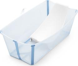 Stokke комплект для купания Flexi Bath ванночка и адаптер Ocean Blue 531513