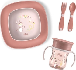 Chicco набор посуды Set Pappa 12м+ цвет 15 16201.15