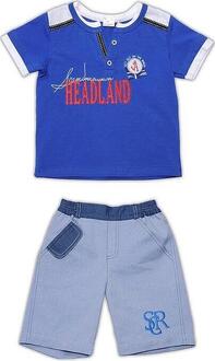 Garden baby комплект "Флаги" для мальчика 92 42144-03/40-92-волошковий/синій ромб