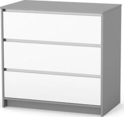 Верес комод Берн 900 бело-графитовый 33.2.38.2.32ver