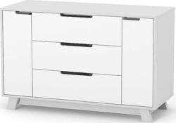 Верес комод Манхэттен 1200 Бело-серый (пп) 35.2.32.2.17ver