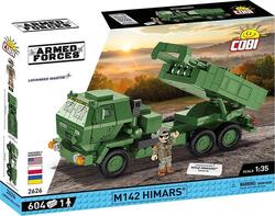 COBI конструктор РСЗВ Himars M142 (UA/PL/US), 604 деталей РСЗО Himars M142 (UA/PL/US), 604 детали COBI-2626