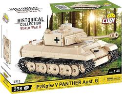 COBI конструктор Вторая Мировая Война Танк Panzer V Пантера, 298 деталей Танк Panzer V Пантера, 298 деталей COBI-2713