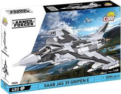 COBI конструктор Самолет SAAB JAS 39 Gripen E, 480 деталей SAAB JAS 39 Gripen E, 480 деталей COBI-5820