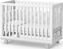 #Верес кроватка детская Манхэттен ЛД 1 (бело-серый) витрина-20% #1.1.70.32.17ver