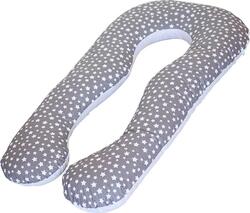 Верес подушка для вагітних П-подібна Сера в звездочки 301.15.05ver