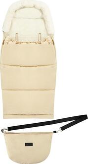 MoMi зимний конверт 2в1 Sleeping bag beige AKCE00049