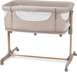 MoMi приставная кроватка SMART BED beige LOZE00001