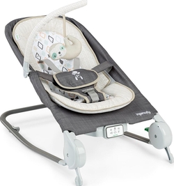 Ingenuity шезлонг з технологією Happy Belly Parker Grey 16853