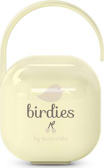 Suavinex футляр для пустышки Birdies світло-жовтий 309133bbg